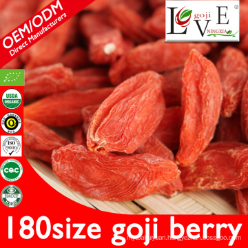 New crop goji berry with zero pesticide/goji berries in bulk